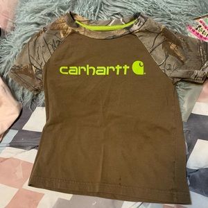 Boys carhartt t shirt